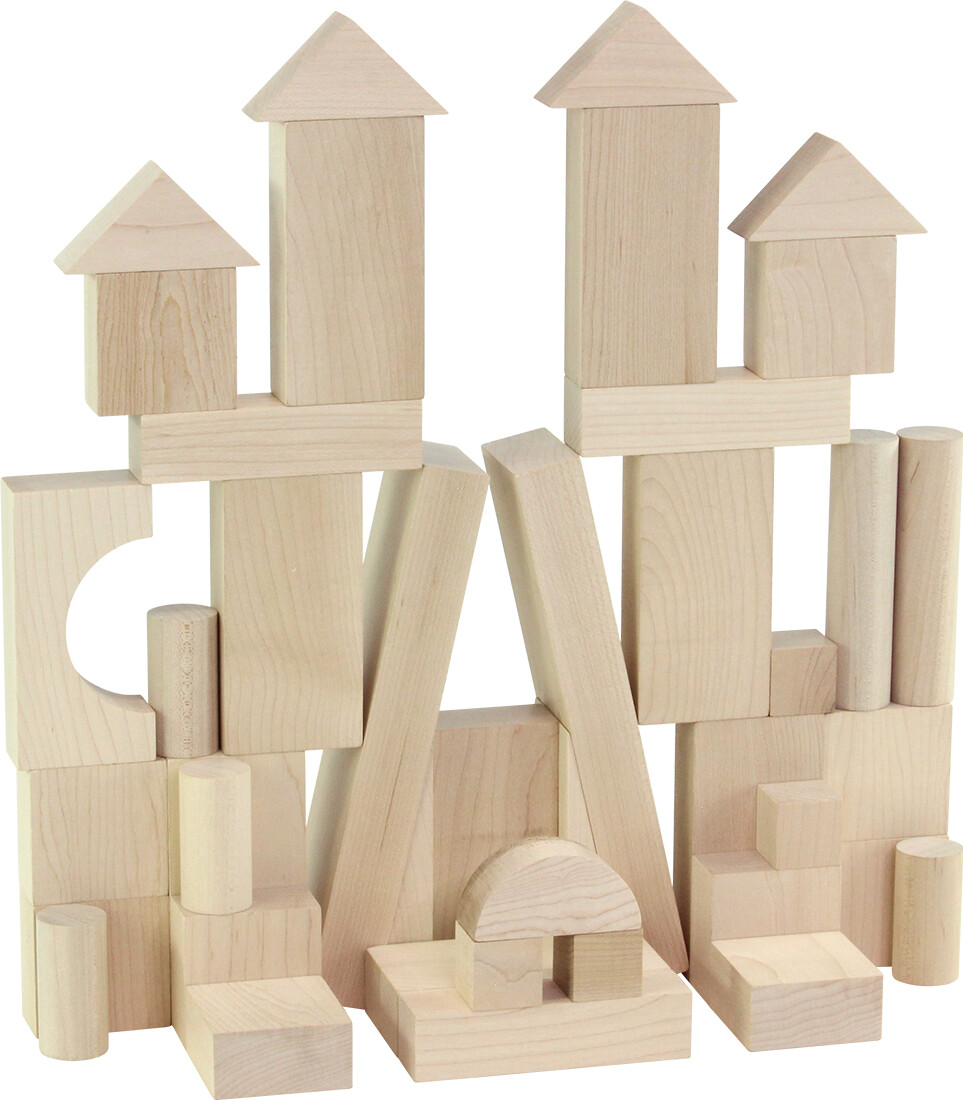 Junior Builder Blocks Set (41 Pieces) — Maple Landmark